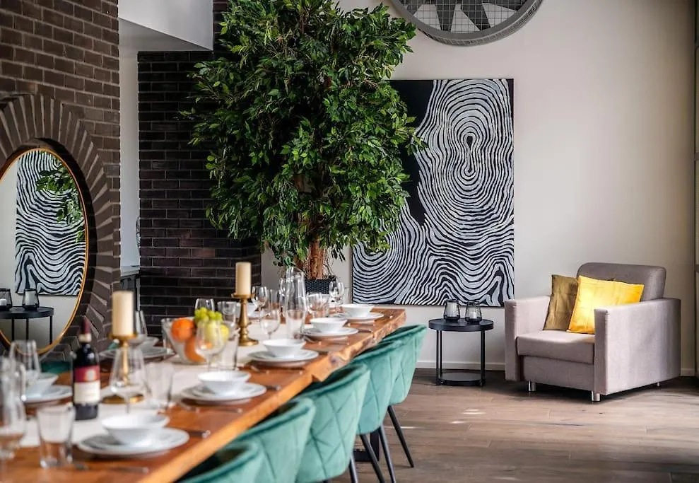 شقة 5Br+2Bath Old Town Loft Luxe Brickhouse, A/C براغ