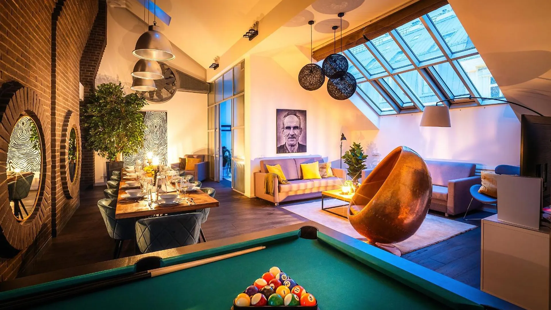 شقة 5Br+2Bath Old Town Loft Luxe Brickhouse, A/C براغ