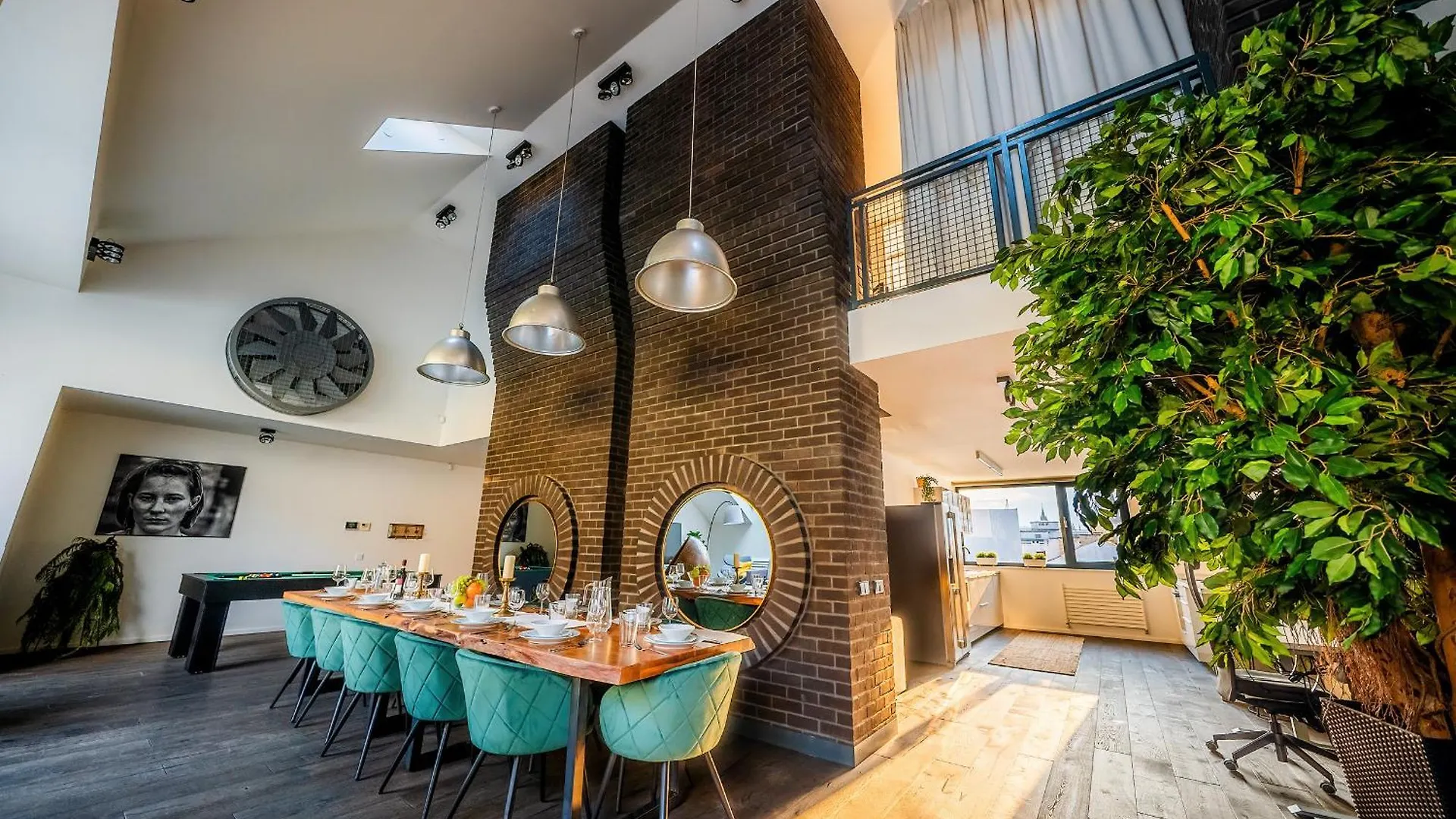 شقة 5Br+2Bath Old Town Loft Luxe Brickhouse, A/C براغ