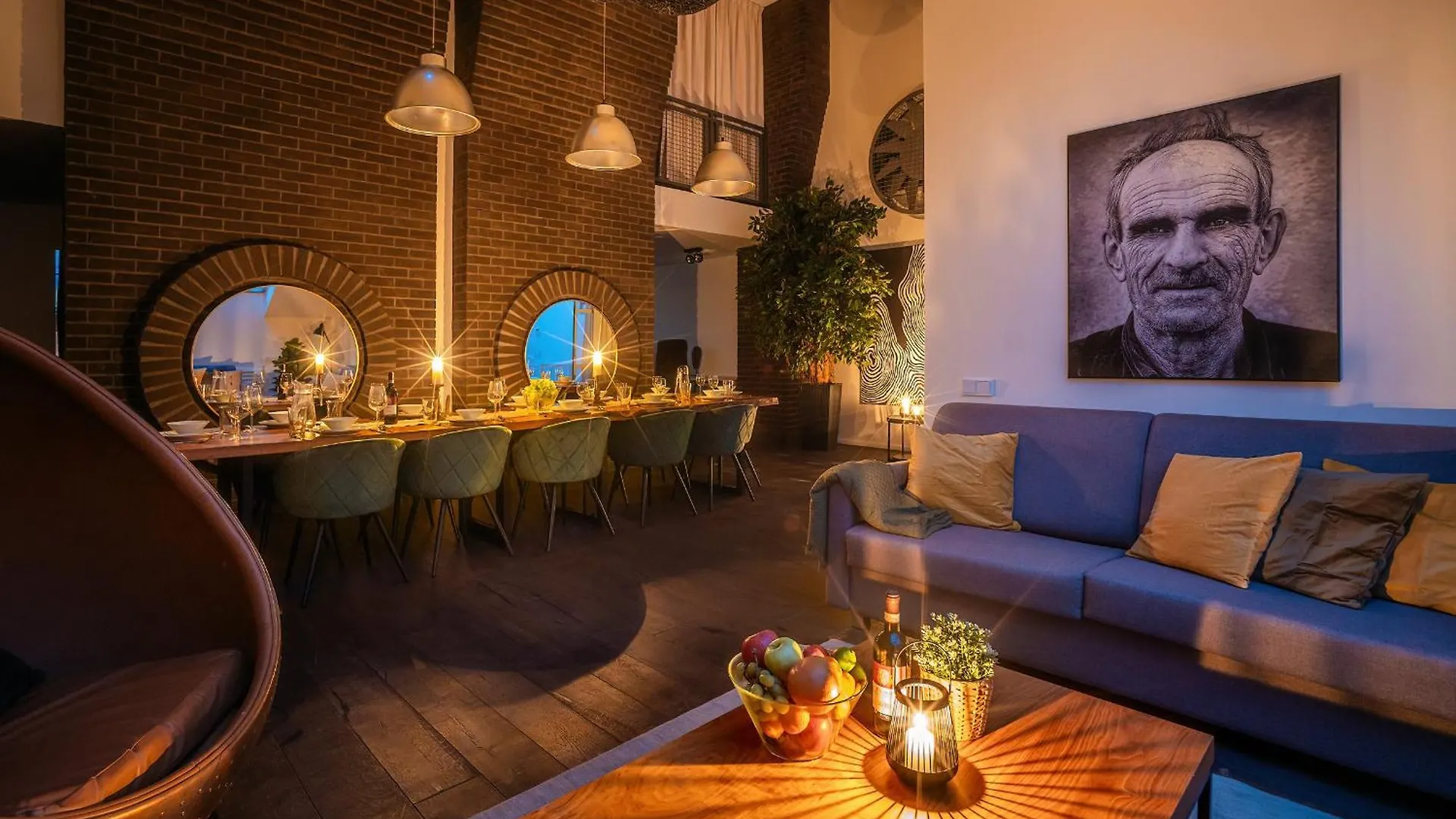 Appartement 5Br+2Bath Old Town Loft Luxe Brickhouse, A/C à Prague
